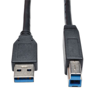Tripp Lite U322-015-BK USB 3.0 SuperSpeed Device Cable (AB M/M) Black
